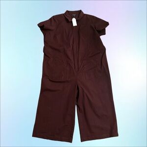 Universal Standard Black Cherry Jumpsuit Size 26/28 Plus